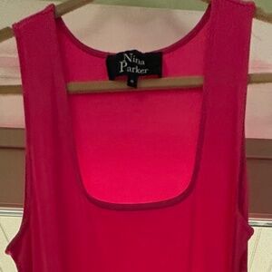 Nina Parker Ruched Front Dress